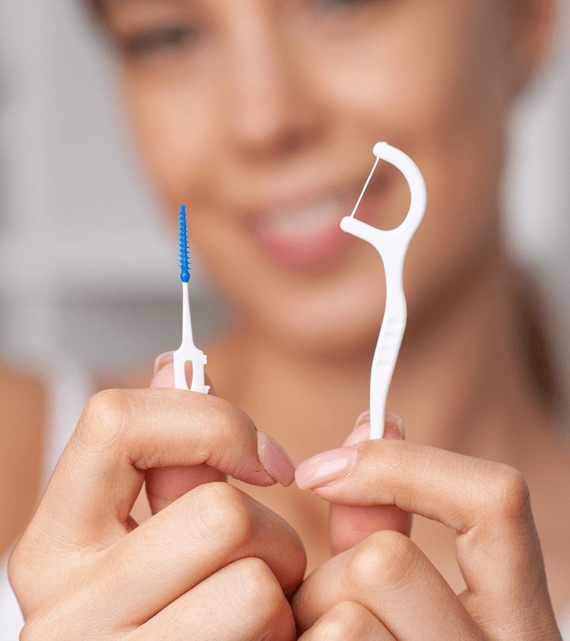 interdental brushing in Leeds